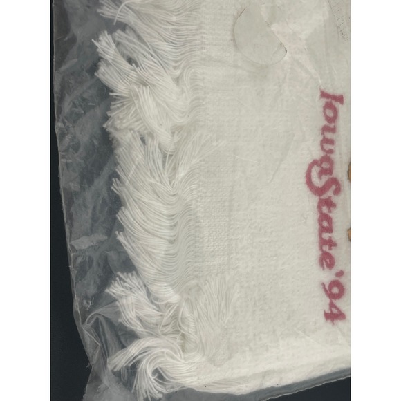 Iowa State Cyclones 1994 Rally Towel Cardinal Mascot Vtg University Memorabilia - Picture 6 of 8